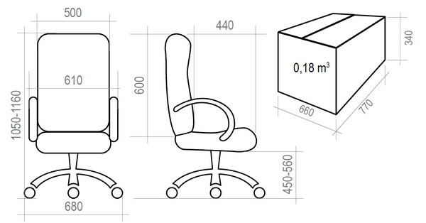 Кресло на колесах Амиго 511 ультра кожзам коричневый крестовина пластик, подлокотники с мягкими накладками,механизм качания