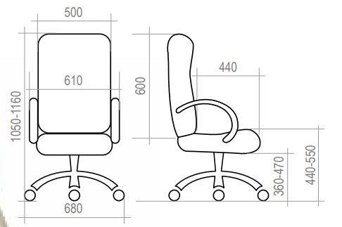 Кресло на колесах Индиго ультра кожзам бежевый крестовина пластик, подлокотники с мягкими накладками, механизм качания