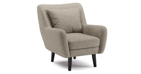 Кресло для отдыха Шон ТК 271 велюр Romeo 03 капучино